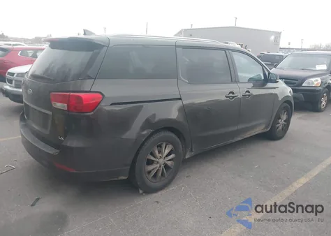 2015 Kia Sedona Lx из США, поврежденный, VIN KNDMB5C10F6036774